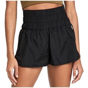 FP Movement Free People The Way‎ Home Shorts Black Running Women's Size S Lined